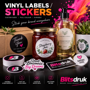 Vinyl Labels / Stickers
