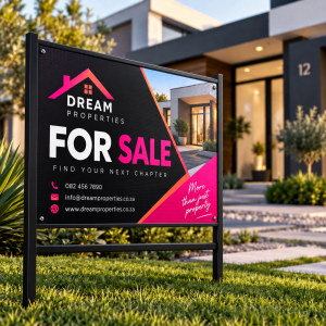 Estate Agent Board
