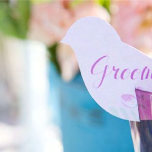 Custom Shape Name Cards