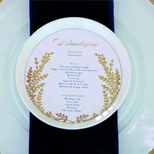 Plate Menu